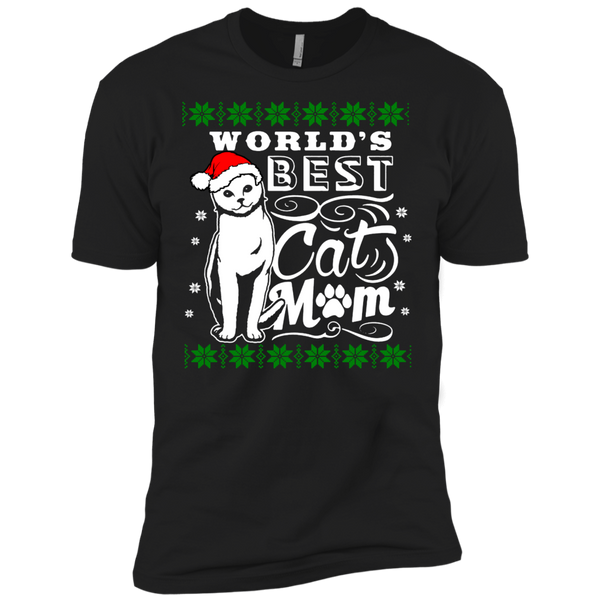 World's Best Cat Mom Matching Family T-Shirt