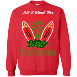 ugly christmas sweaters all i want for christmas is hawall T-Shirt