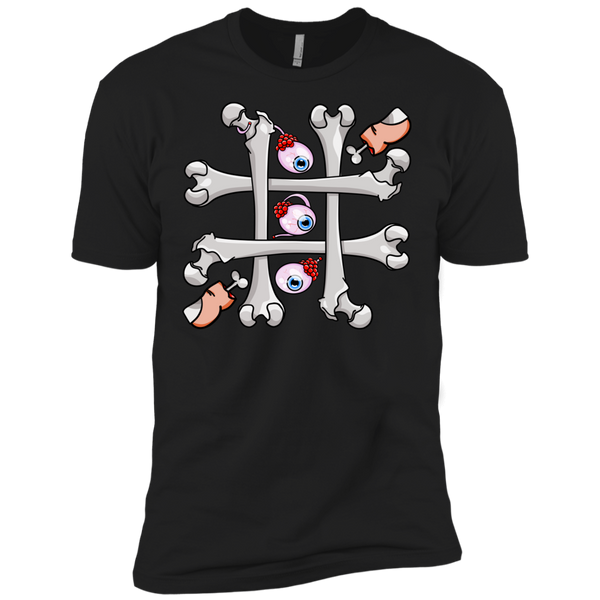 tic tac toe with real toes halloween T-Shirt