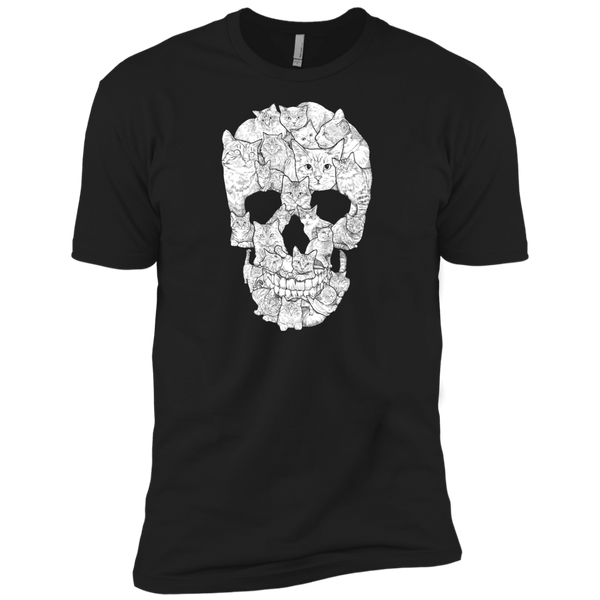 sketchy cat skull T-Shirt