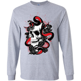 skull and snakes halloween T-Shirt