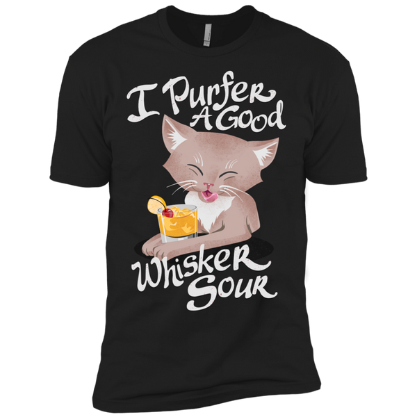 Whisker Sour Cat T- T-Shirt