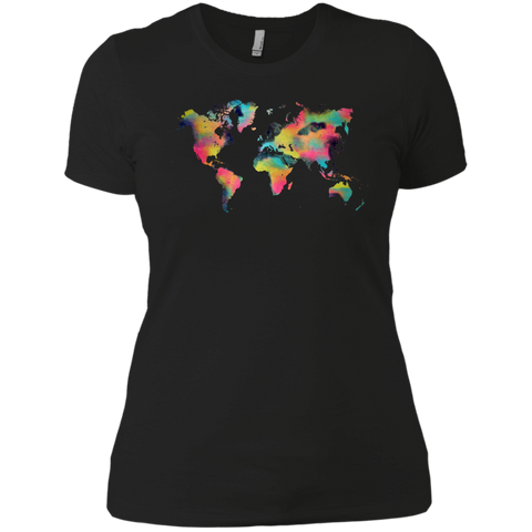 World Map Tropical Sweatshirt T-Shirt