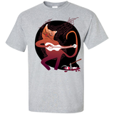 singing cat with a guitar and dinner t- T-Shirt