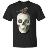 skull  & bird T-Shirt