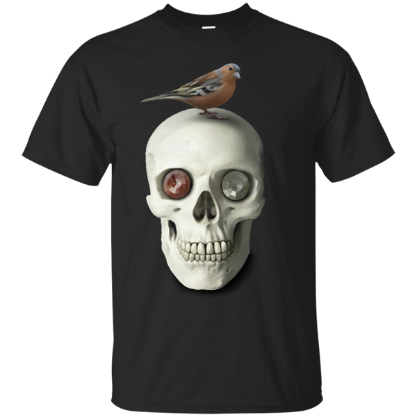 skull  & bird T-Shirt