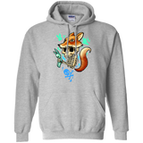 skull in fox sweatshirt T-Shirt