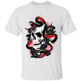 skull and snakes halloween T-Shirt