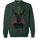 ugly christmas sweaters christmas hipster deer T-Shirt
