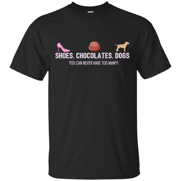 shoes. chocolates.dogs. T-Shirt