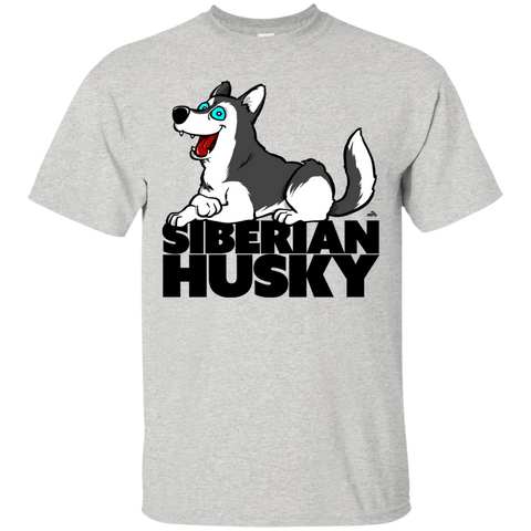siberian husky cartoon dog T-Shirt