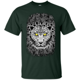 White Leopard With Yellow Eyes Sweatshirt T-Shirt
