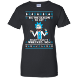 tis the season to get riggity, riggty wrecked son T-Shirt