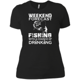 weekend forecast fishing T-Shirt