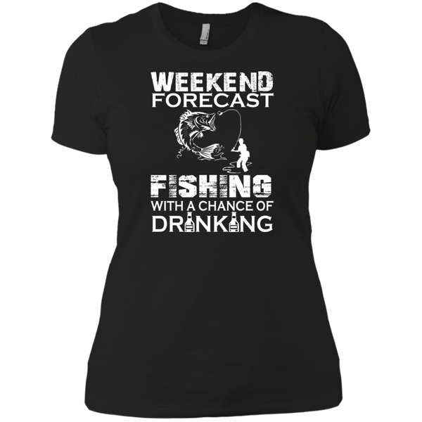 weekend forecast fishing T-Shirt