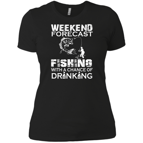 weekend forecast fishing T-Shirt
