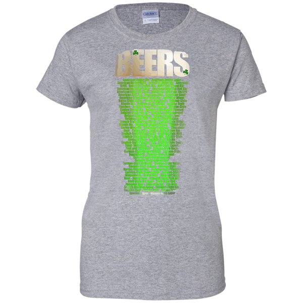 types of beer edition st. patrick's day T-Shirt