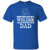 welder dad matching family T-Shirt