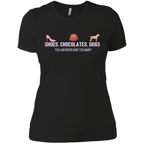shoes. chocolates.dogs. T-Shirt