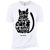 time spent with cats is never wasted sigmund freud quote T-Shirt