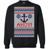 ugly christmas sweaters ahoy! nautical greetings T-Shirt