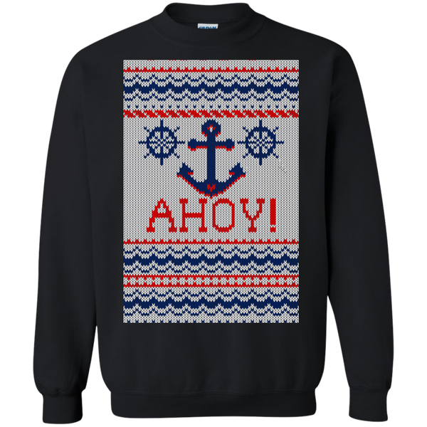 ugly christmas sweaters ahoy! nautical greetings T-Shirt