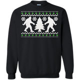 ugly christmas sweaters bigfoot ugly holiday sweater T-Shirt
