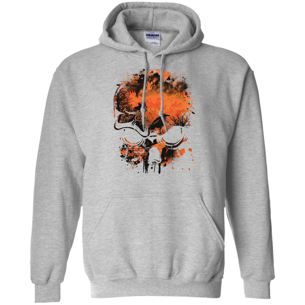 Wicked Skull Crows And Trees - Distressed Grunge Sweatshirt T-Shirt
