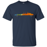 tokyo japan city skyline in watercolor art. v1 T-Shirt