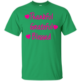 Women's Thankful Grateful Blessed Shirt Cute Shirt For Women  T-Shirt