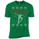 skateboarding christmas holiday sweater T-Shirt