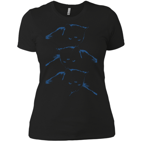 three strange black cats sweatshirt T-Shirt