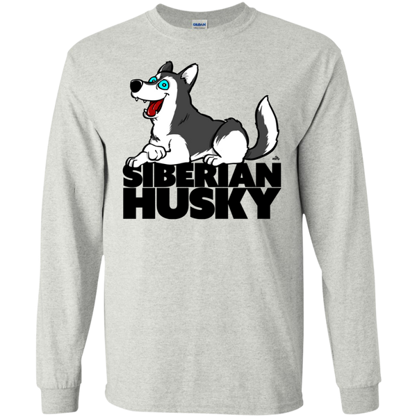 siberian husky cartoon dog T-Shirt