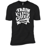 train eat sleep repeat gym motivation T-Shirt