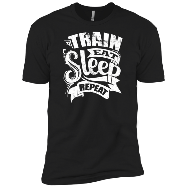 train eat sleep repeat gym motivation T-Shirt