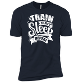 train eat sleep repeat gym motivation T-Shirt