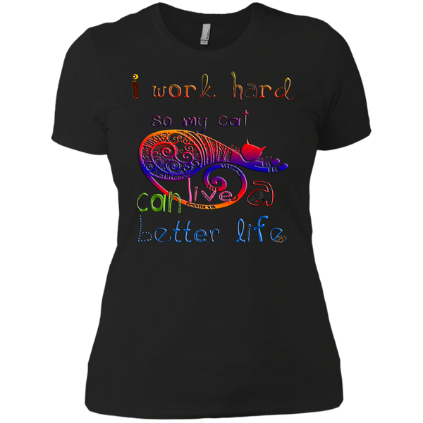 Work For Cat T- T-Shirt