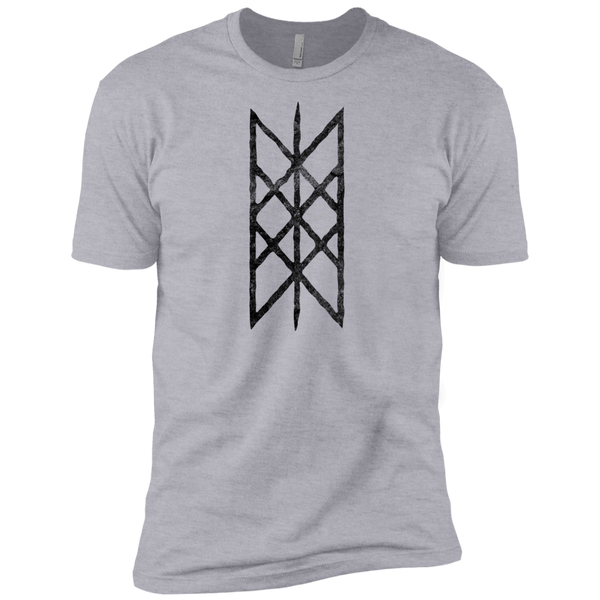 web of wyrd - black rune halftone T-Shirt