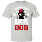 training to super saiyan god  T-Shirt
