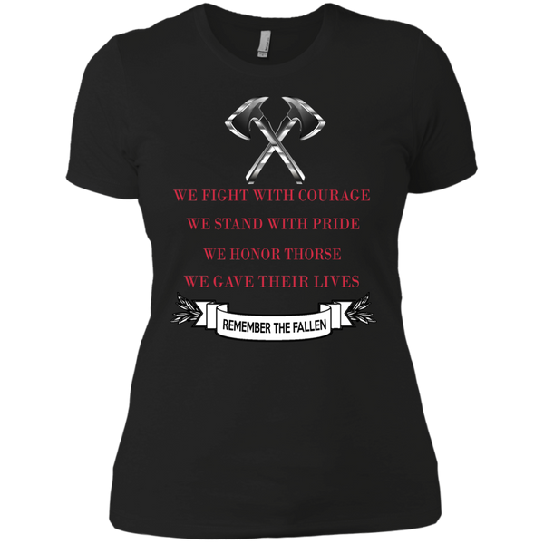 we fight with courage we stand with pride T-Shirt
