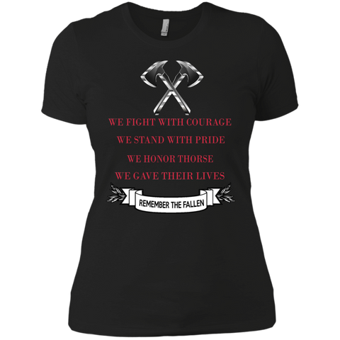 we fight with courage we stand with pride T-Shirt