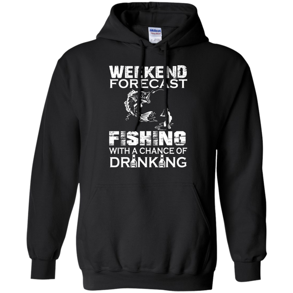 weekend forecast fishing T-Shirt