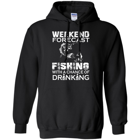 weekend forecast fishing T-Shirt