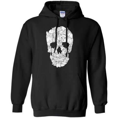 sketchy cat skull T-Shirt