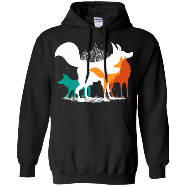 Wild Dogs Graphic Coyote, Wolf, And Fox Sweatshirt T-Shirt