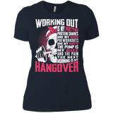 Working Out Is My Partying Protein Shakes Are My Beer Gym Fitness Workout T-Shirt