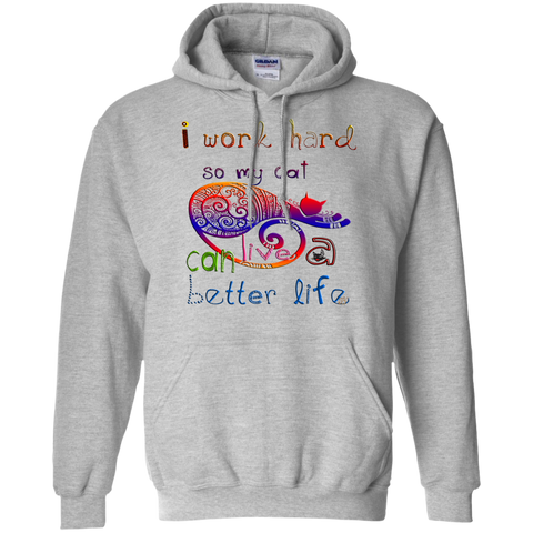 Work For Cat Sweatshirt T-Shirt