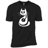 White Innocent Cat T- T-Shirt