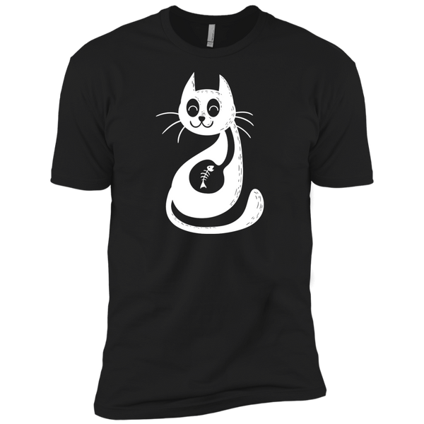 White Innocent Cat T- T-Shirt