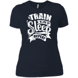 train eat sleep repeat gym motivation T-Shirt